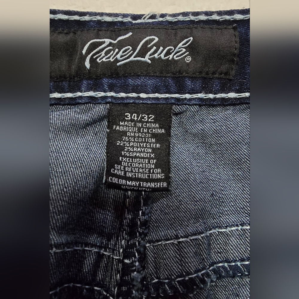 True Luck Leo Straight Jeans for Men - Picture 6 of 6